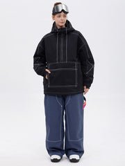 Damen-Set Mountain Vibe Pulloverjacke & Urban Freerider Baggy-Schneehose