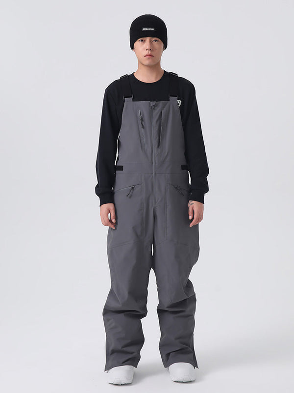 Searipe Unisex Urban Trek Strapazierfähige Baggy-Schneelatzhose für Herren