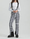 Gsou Snow Elegante Stretch-Skihose mit ausgestelltem Bein für Damen