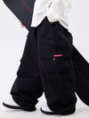Wild Soul Steeze ParkRider Damen-Skihose mit mehreren Taschen, Utility-Schneehose, Baggy-Schneehose