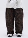 Damen-Skihose mit doppeltem Knieausschnitt, Freestyle-Stil, Baggy-Design