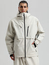 Gsou Snow Herren Langlebige Mountain Pro Winter Funktions-Cargo-Schneejacke