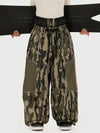 Wild Motion Damen-Schneehose mit mehreren Taschen, reflektierendem Farbblock-Design und extraweitem Sitz