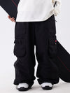 Wild Soul Steeze ParkRider Herren-Skihose mit mehreren Taschen, Utility-Schneehose, Baggy-Schneehose