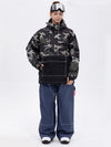 Damen-Set Mountain Vibe Pulloverjacke & Urban Freerider Baggy-Schneehose