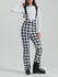 Gsou Snow Elegante Stretch-Skihose mit ausgestelltem Bein für Damen
