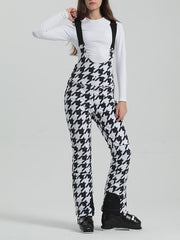 Gsou Snow Elegante Stretch-Skihose mit ausgestelltem Bein für Damen