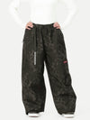 Techline Damen-Skihose mit strapazierfähigem Stretch-Cargo-Design – Baggy Freestyle Passform