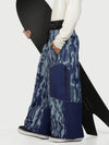 Wild Motion Herren-Schneehose mit mehreren Taschen, reflektierendem Farbblock-Design und extraweitem Sitz
