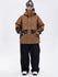 Chillform Damen-Schneeanzug mit reflektierendem Tarnmuster – Glow Trail Jacke mit Baggy-Schneehose (Set)