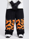 Damen Allwetter-Schneehose mit reflektierendem, stylischem Grafikmuster