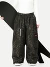 Techline Damen-Skihose mit strapazierfähigem Stretch-Cargo-Design – Baggy Freestyle Passform