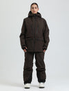 Gsou Damen-Schneeanzug, robust, Bergprofi, Allzweck, Cargo-Schneeanzug