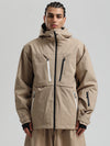 Gsou Snow Herren Langlebige Mountain Pro Winter Funktions-Cargo-Schneejacke