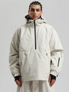 Gsou Snow Herren-Snowboardjacke im urbanen Stil, Pullover-Anorak