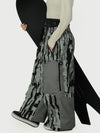 Wild Motion Damen-Schneehose mit mehreren Taschen, reflektierendem Farbblock-Design und extraweitem Sitz