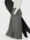 Techline Damen-Skihose mit strapazierfähigem Stretch-Cargo-Design – Baggy Freestyle Passform