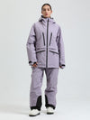 Gsou Damen-Schneeanzug, robust, Bergprofi, Allzweck, Cargo-Schneeanzug
