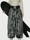 Wild Motion Damen-Schneehose mit mehreren Taschen, reflektierendem Farbblock-Design und extraweitem Sitz