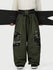 Wild Motion Herren-Schneehose mit mehreren Taschen, reflektierendem Farbblock-Design und extraweitem Sitz