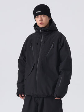 Searipe Unisex CoreBuild Allwetter-Schneejacke für Herren, locker geschnitten