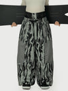 Wild Motion Damen-Schneehose mit mehreren Taschen, reflektierendem Farbblock-Design und extraweitem Sitz