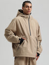 Gsou Snow Herren-Snowboardjacke im urbanen Stil, Pullover-Anorak