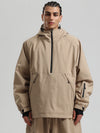 Gsou Snow Herren-Snowboardjacke im urbanen Stil, Pullover-Anorak