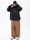 Mountain Vibe Pulloverjacke für Herren & Urban Freerider Baggy-Schneehose Set