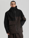 Gsou Snow Terrain Flow FlexZip Hybrid Cargo Snowboardjacke für Herren