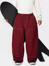 UrbanCraft Utility Freeride Baggy Snowboardhose für Herren mit verstärkten Einsätzen