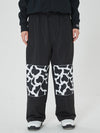 Swaggy Damen-Cargo-Schneehose mit reflektierenden Knie-Einsätzen