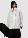 UrbanCraft Street Utility Freestyle Schneejacke für Herren – Reflektierende Kapuze & Arbeitskleidungsdesign