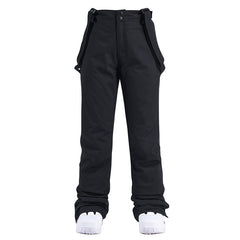 Isolierte Aurora Winter Outdoor Schneehose für Damen, Ski-Latzhose