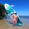California Breeze 10'6'' aufblasbares Stand-Up-Paddle-Board-Bundle-Paket