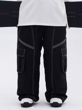 Mountain Chill Streetstorm Oversize Baggy Schneehose für Herren