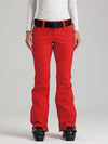 Gsou Snow Alpine Chic Flare Stretch-Skihose für Damen