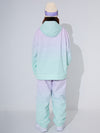 Bunte Neon-Winter-Snowboardanzüge für Damen