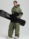 Gsou Snow Terrain Flow FlexZip Hybrid Cargo Snowboardanzüge für Damen