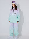 Bunte Neon-Winter-Snowboardanzüge für Damen