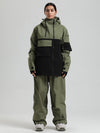 Gsou Snow Terrain Flow FlexZip Hybrid Cargo Snowboardanzüge für Damen