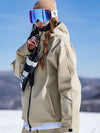 John Snow Damen-Snowjacke im urbanen Streetstyle-Look, locker sitzend