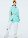 SnowCrest FrostTrek Anorak-Schneeanzüge für Herren mit halbem Reißverschluss