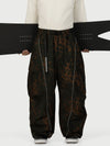 Wild Motion Herren-Schneehose mit reflektierenden Cargotaschen und extra weitem Schnitt