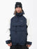 Herren Mountain Freestyle Cargo Pocket Pullover Bomber Snowboardjacke