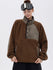 Damen-Abenteuerpullover aus Kunst-Sherpa-Fleece, warm und bergtauglich