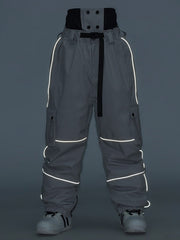 SnowCraze Alpine Explorer Freestyle Baggy Schneehose für Herren