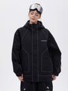 Damen-Allwetter-Schneejacke „Mountain Chill“ mit Reflektoren – Ideal zum Nachtskifahren und Snowboarden