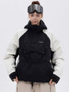 Damen Mountain Freestyle Cargo Pocket Bomber Snowboardjacke