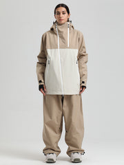 Gsou Snow HyperDrive Ganzjahres-Skianzug für Damen mit Farbblock-Design